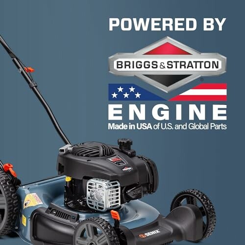 Lawnmower featuring Briggs & Stratton engine